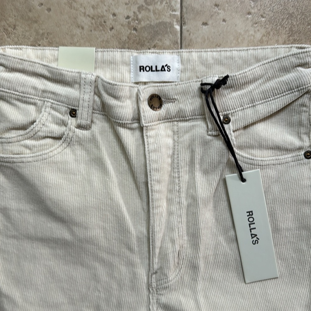 ROLLA'S Cream Boot Cut Pants - Picture 5 of 8